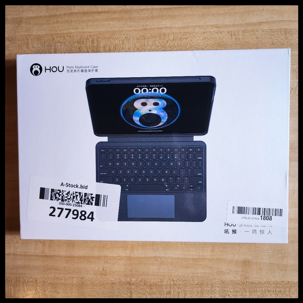 HOU Mate Keyboard Case 10.2" iPad 7th 8th 9th Gen